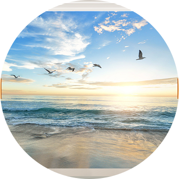 Een adembenemend uitzicht op de zee van Bert Hooijer