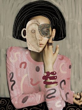 tribal masker van Studio Gjil