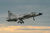Saab Viggen Swedish Air Force Historic Flight! by Jaap van den Berg thumbnail