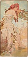 Les Saisons 4 (1896) by Alphonse Mucha