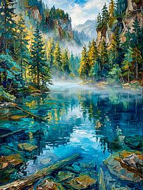 The Secret of Silent Blue by Dedy Ajad Setiawan