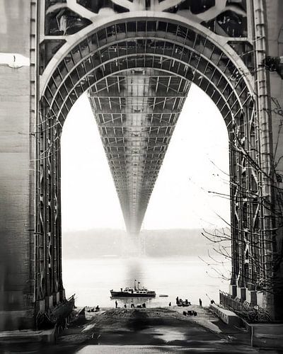 Washington bridge New York 1939