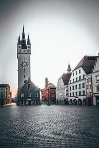 Stadt Straubing in Niederbayern von Thilo Wagner