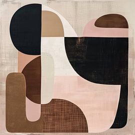 Abstract thinker in neutral colours by Thea