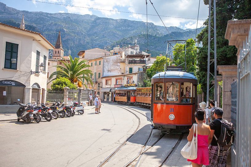 Tramlijn in Sóller van t.ART
