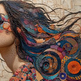 Woman Sunglasses | Woman in Reflection by Art Whims