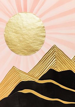 Sun Over the Peaks