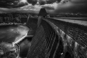 Talsperre Mohne /Möhnetalsperre - Sperrmauer