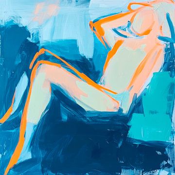 Abstract calm in colour by Poster Art Shop