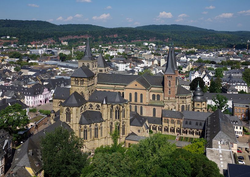 The cathedral of Trier and the church of our Lady by Berthold Werner
