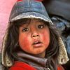 Mädchen aus Alausí, Ecuador von Henk Meijer Photography