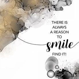 ALCOHOL INK Smile by Melanie Viola