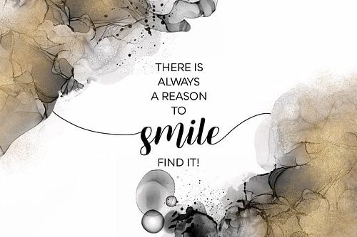 ALCOHOL INK Glimlach