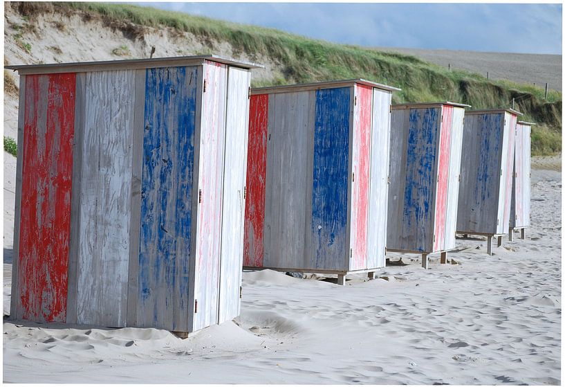Strandhuisjes by Hanney Bruijn Fotografie