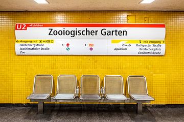 Berlin subway station Bahnhof Zoologischer Garten U2 by Evert Jan Luchies
