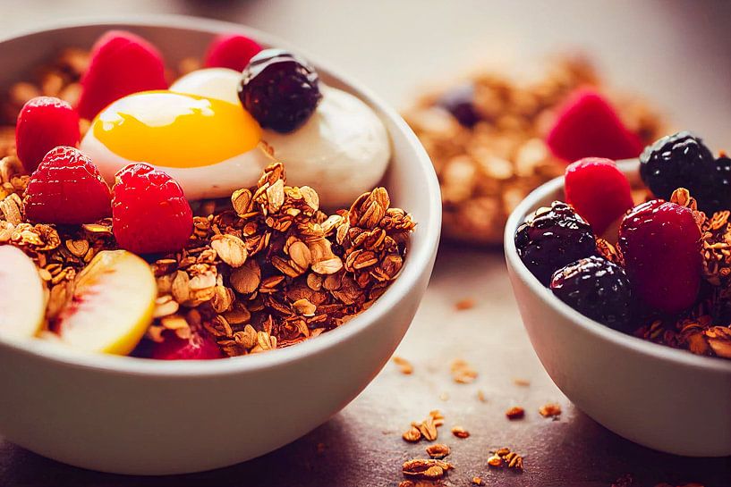 Schale mit Müsli zum Frühstück von Animaflora PicsStock