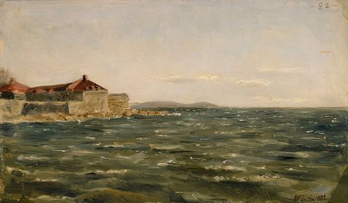 Zandbank, 1882, Akseli Gallen-Kallela