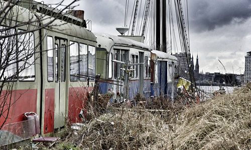 Lonely Trams by Edwin Stuiver