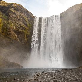 Cascade en Islande sur Valerie Visschedijk - Reisfotografie
