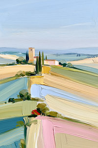 Tuscan Dream – Landschaftskunst in der Toskana, Italien