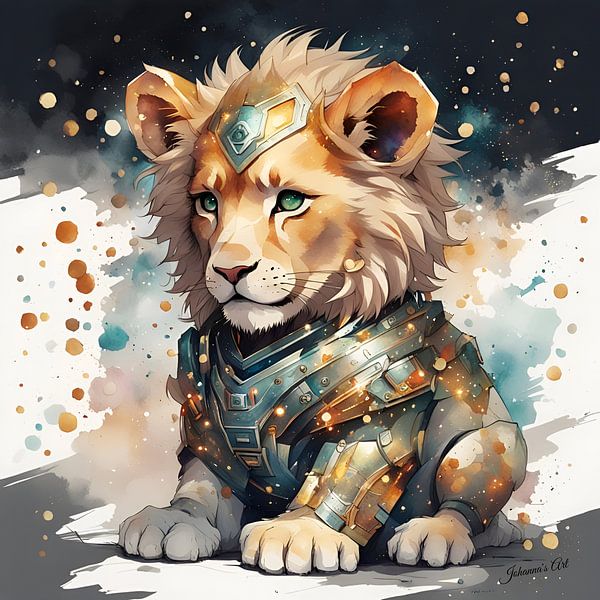 Chibi Lion 3 by Johannas Art Creations