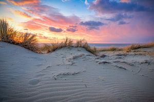 Coastline with dune and beach sur eric van der eijk