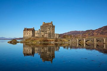 Kasteel Eilean Donan op Loch Duich, Dornie, Schotse Hooglanden, S van Arch White