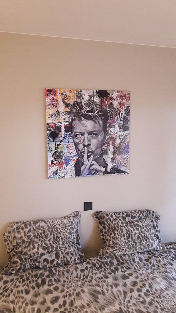 Bowie  van Rene Ladenius Digital Art 