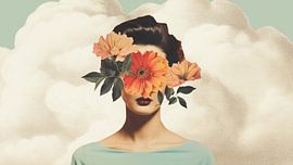 Versteckt in Blumen von Moonheart Artworks