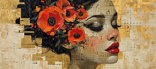 Peinture féminine | Allure derrière le voile