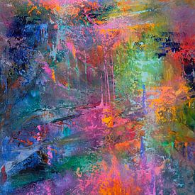 Echo's van de roze watervallen van Annette Schmucker