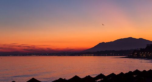Sunset Marbella, Spanje. 