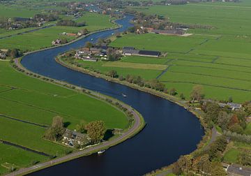 La rivière Amstel entre Nes et Amstelveen sur Sky Pictures Fotografie