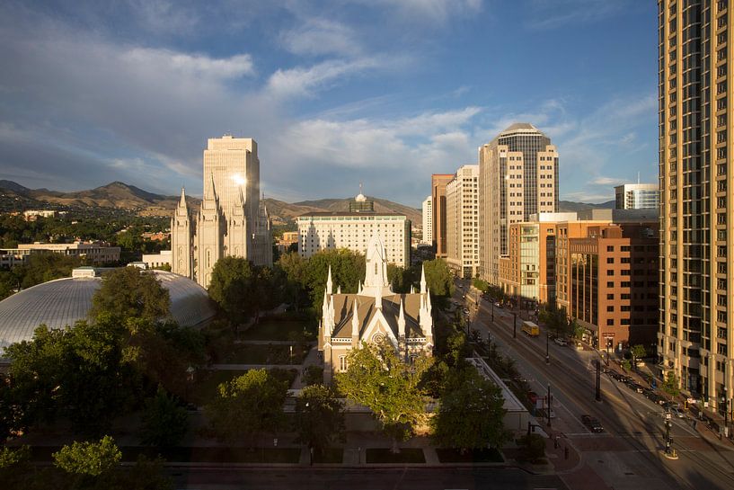 Temple Square Salt Lake City by Antwan Janssen