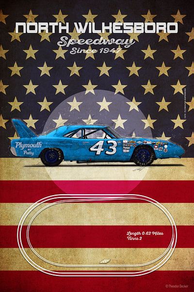 North Wilkesboro Speedway by Theodor Decker