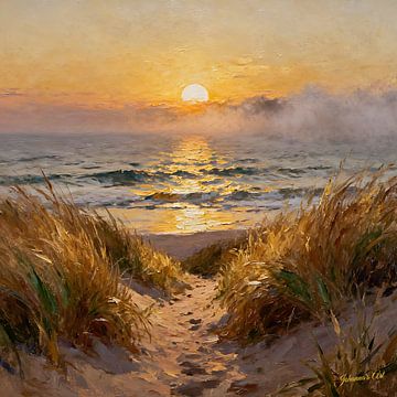 Coastal Whispers 2 by Johannas Art Creations