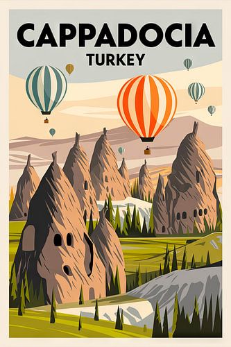 Cappadocia, Türkei.