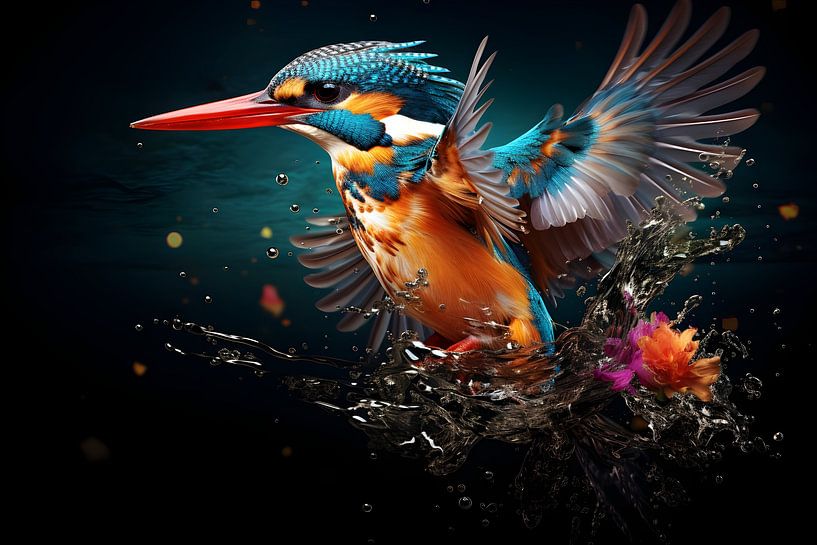 Kingfisher 2 by Heike Hultsch