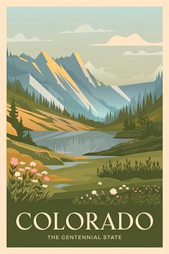 Colorado by Poster Art Shop