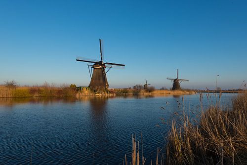 molens langs de kinderdijk