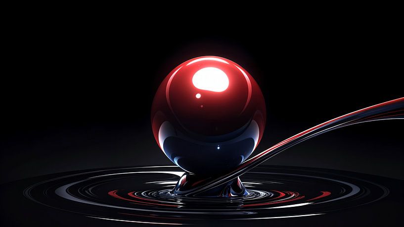 Rote Schokolade von Hilde Remerie Fotografie und digitale Kunst