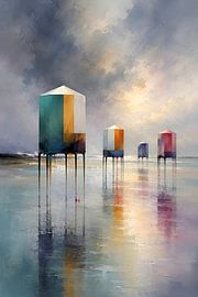 At the beach (vertical)