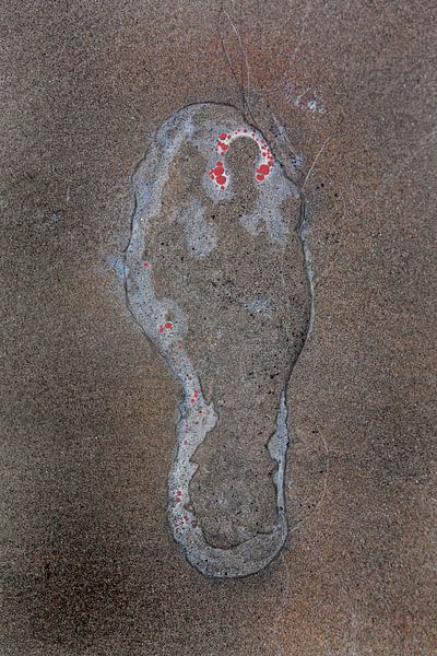 Fußabdruck von Mart van Zwam
