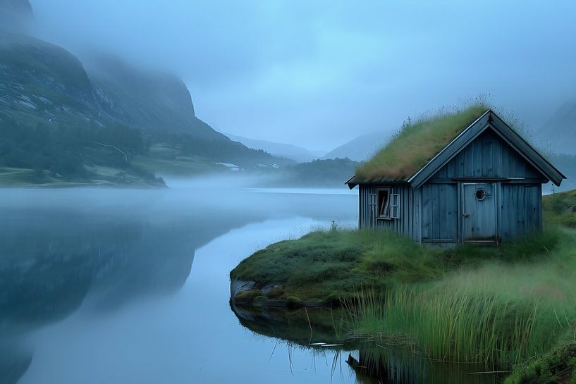 Färöer von fernlichtsicht