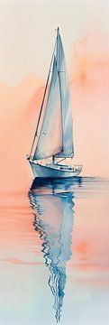 Zeilschip - Zeilschepen van Poster Art Shop