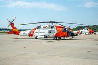Twee Sikorsky MH-60T Jayhawks. van Jaap van den Berg thumbnail