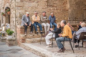 Meeting in Toscane van Trudy van der Werf