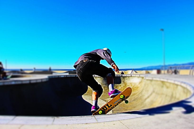 Skateurs à Venice Beach par Alice on Tour