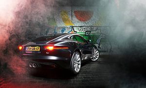 Jaguar F-Type sur Thomas Boudewijn