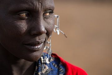 Masai en Tanzanie sur Vera van der Wal